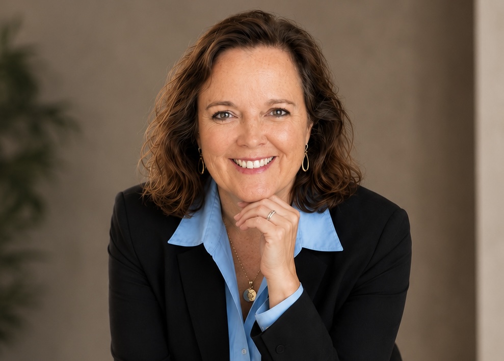 Professional portrait of Melinda Klotz Mercer